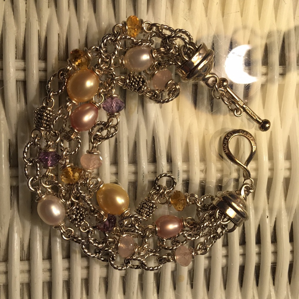 Michael Dawkins pearl bracelet